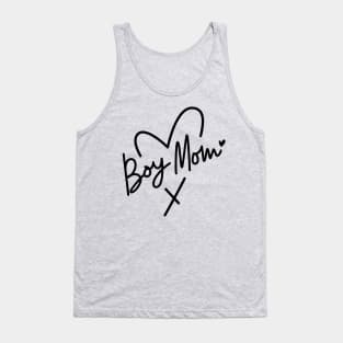 Boy Mom; mom; mom of boys; sons; mother; mommy; mama; mother's day; gift; gift for mom; gift from child; son; husband; mom's birthday; boy mama; Tank Top